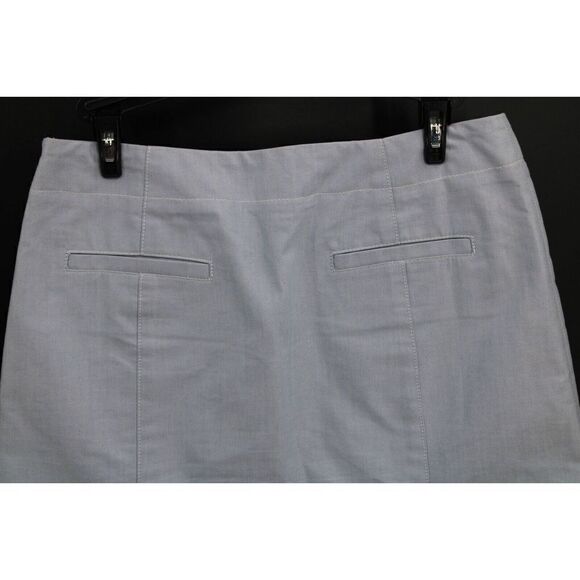 TALBOTS SIZE 4 WOMENS PENCIL SKIRTS BLUE CHAMBRAY & PINK ORANGE LOT OF 2 EUC - Picture 13 of 16